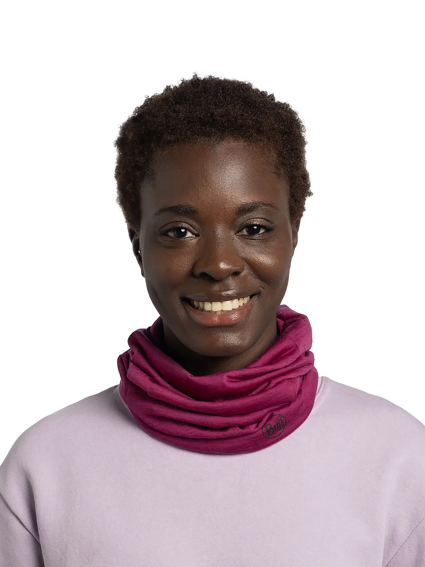 BUFF | Multifunktionstuch Lightweight Merino Wool | beere